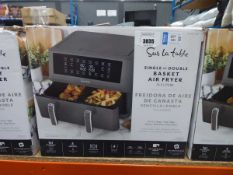+VAT Dual basket air fryer