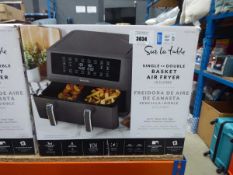 +VAT Dual basket air fryer