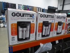 +VAT Three Gourmia 6.7l digital air fryers