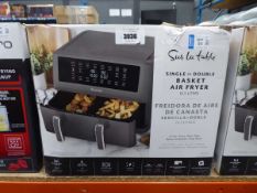 +VAT Dual basket air fryer