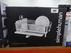 +VAT Simplehuman steel frames dish rack