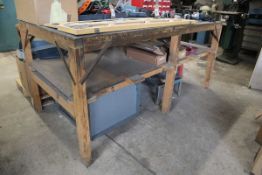 +VAT Wooden work bench