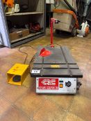 NO HAMMER VAT - C.R. Clarke & Co. 280 hot wire cutter, 1 ph, year 2004, S# 280.2948 (This lot is