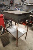 +VAT Buck & Hickman 24' x 18' surface table on stand