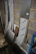 +VAT Various offcuts of mild steel sheet, etc.