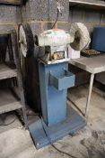 +VAT Opti PSM 250 double ended polishing spindle on pedestal