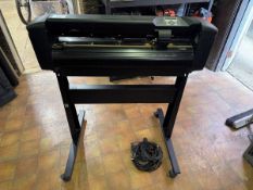 NO HAMMER VAT - Summa D60R vinyl cutter, S# 650903-10047 (This lot is located in Waresley,