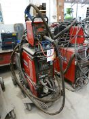 Lincoln Power Wave S350 CE Mig welder with Coolarc 50 cooler, LF45 Wire feed and PP plus 401d torch