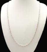 18 Inch 925 Sterling Silver Necklace New With Gift Pouch