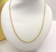 Veronese Italy Gold On Sterling Silver Necklace New With Gift Box