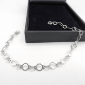 Sterling Silver Open Link Bracelet