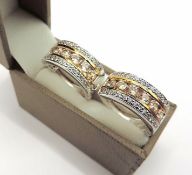 Sterling Silver Gemstone Hoop Earrings New With Gift Pouch
