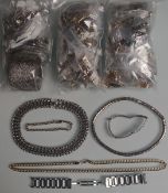 A Large Collection of Approximately 115 Pieces of Jewellery – Necklaces – Bracelets – Brooches Et...