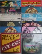 17 x 1960s and 1970s Music Compilation Vinyl Records.