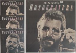 4 x Ringo Starr - Rotogravure Vinyl LPs – UK First Pressing and A Sealed US Import. VG+ To Mint.