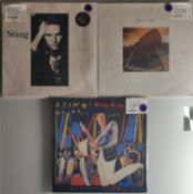 3 x Sting Vinyl LPs – Nothing Like The Sun – The Soul Cages – Bring On The Night – EX To NM Condi...