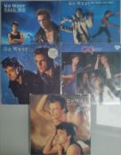 5 x Go West Vinyl Records.