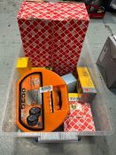 Lot To Contain 9 Assorted Automotive: NGK, Hella, Blue, Kremer, Phaetus & More/ 230366