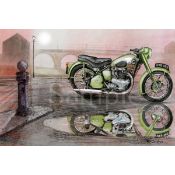 B.S.A. 1959 BSA Star Twin Extra Large Metal Wall Art