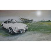 Triumph Spitfire Mark 3 Large Metal Wall Art