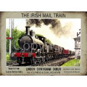 The Irish Mail Large Metal Designed Steam Train Wall Art