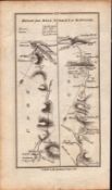 Ireland Rare Antique 1777 Map Tralee Killarney Mallow Millstreet.