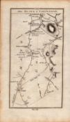 Ireland Rare Antique 1777 Map Sligo Castlebar Tobercorry Co Mayo.