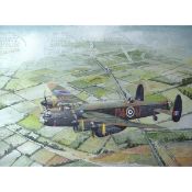 WW2 153 Squadron Lancaster Extra Large Nostalgic Metal Wall Art