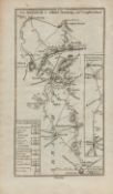 Ireland Rare Antique 1777 Map Belfast, Ballyclare, Ballymena Ballymoney Ballycastle.