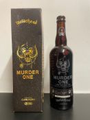 Motorhead Official Lemmy Murder One Beer Bottle & Box - Numbered 679 of 769