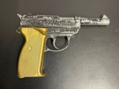 1960s James Bond Lone Star Toy Cap Gun With Golden Handle