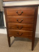 A Stunning Edwardian Mahogany Music Cabinet