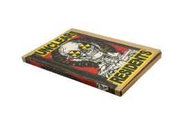 Paul Insect (B.1971)‘Unclear Residents' Pow 2010 Complete Bound Portfolio of Screen-Prints Like Ban.