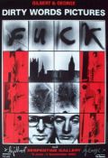 Gilbert George Vintage Hand Signed Limited Edition F*CK/FU*K For Serpentine Gallery 2002