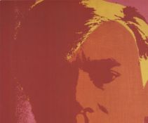 Andy Warhol 'Self Portrait- Orange' 2000