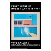 David Hockney (1937) ‘A Bigger Splash’ Lithograph In Vibrant Colours, Open Edition, 1967