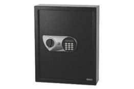 Boxed - Smith & Locke 71-Hook Electronic Combination Digitally-Locked Key Cabinet