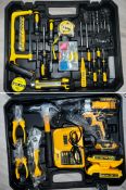 5 Drill Sets 21v Double Battery (100pcs Toolbox)- Brand New and Full Working Condition RRP - £750