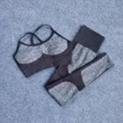 Brand New Women 2 Piece Sporty Gym Bra Tank, Size Small