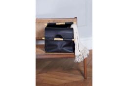 5x Brand New Style Sisters Leather Storage With Bamboo Handles
