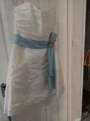 Wedding Dress Size 16 To 18. Ivory Knee Length