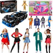 Pallet of Fancy Dress Costumes & Toys - RRP £4,216.34