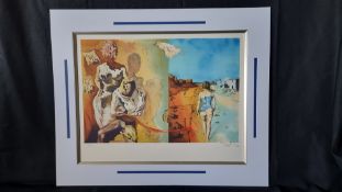 Salvador Dali Limited Edition signed.
