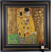Stunning 22 Carat Gold Gustav Klimt 