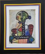 Pablo Picasso Limited Edition On Silk