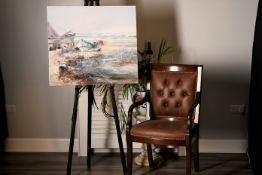 Original Oil On Canvas By Casali Titled 