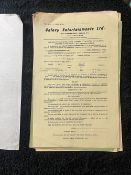 An Entertainment Contract Naming Nems & Cliff Bennet and The Rebel Rousers - From 1966