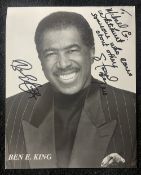 Ben E King Signed