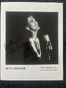 Rita Coolidge Signed