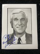 Leslie Neilson Signed